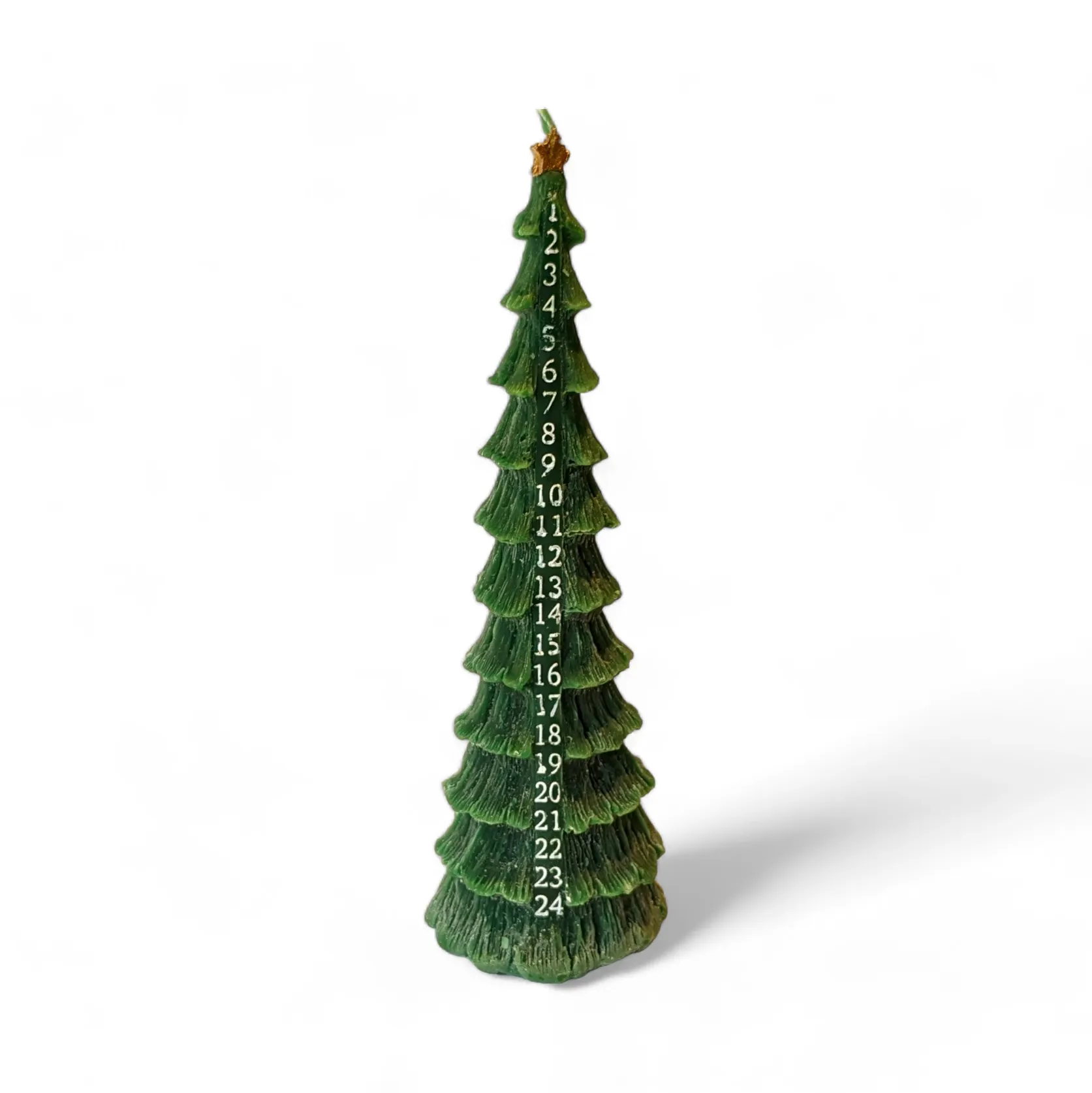 Christmas tree - calendar candle