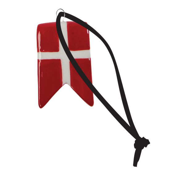 Danish flag  5.8 x 3.5 cm