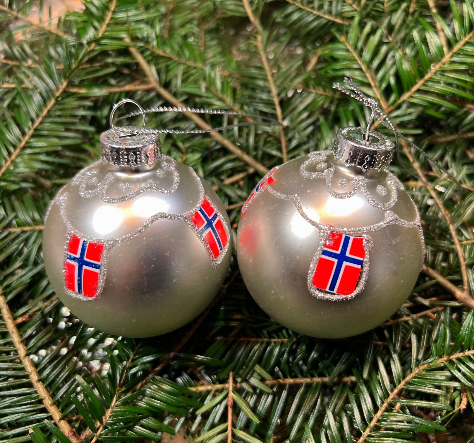 Norske julekugler Norske julekugler