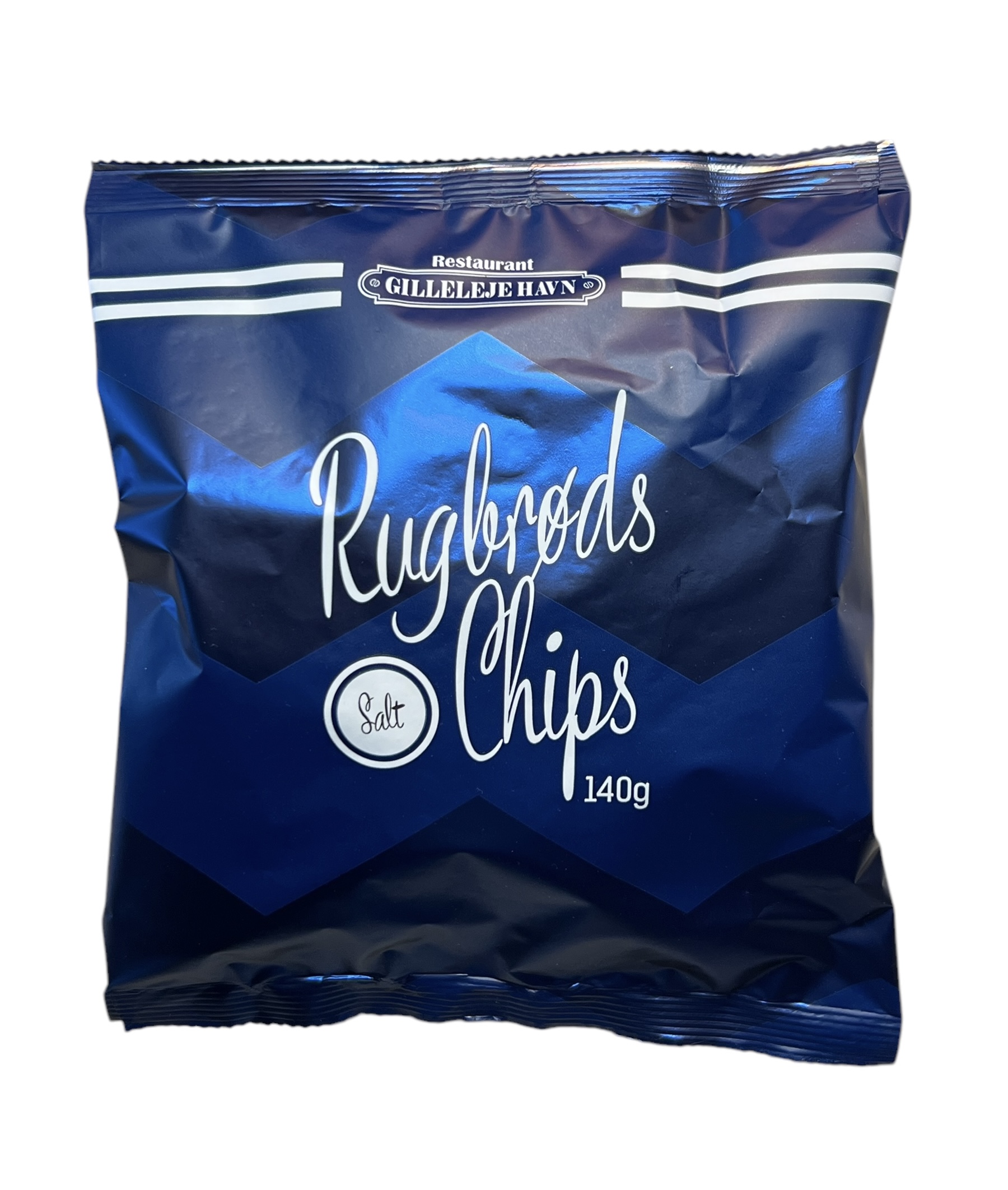 Gilleleje Rugbrøds Chips Salt 140 g
