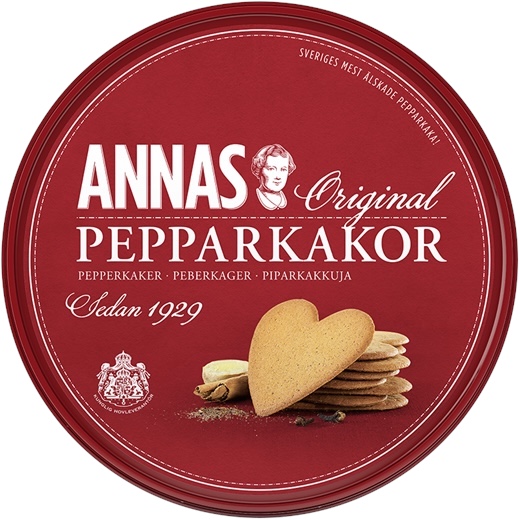 Annas Pepparkakor hearts, 300g