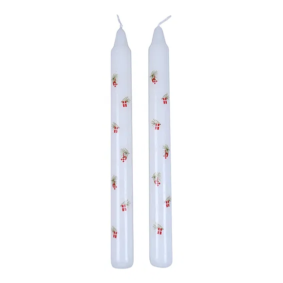 2 Christmas Candles