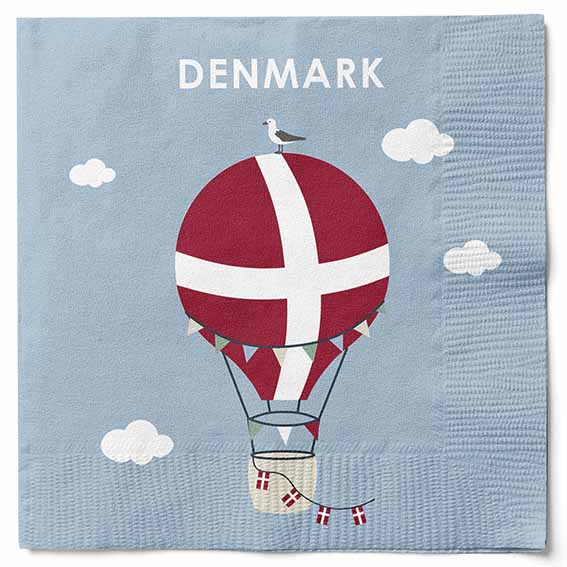 Servietter med luftballon Servietter med luftballon