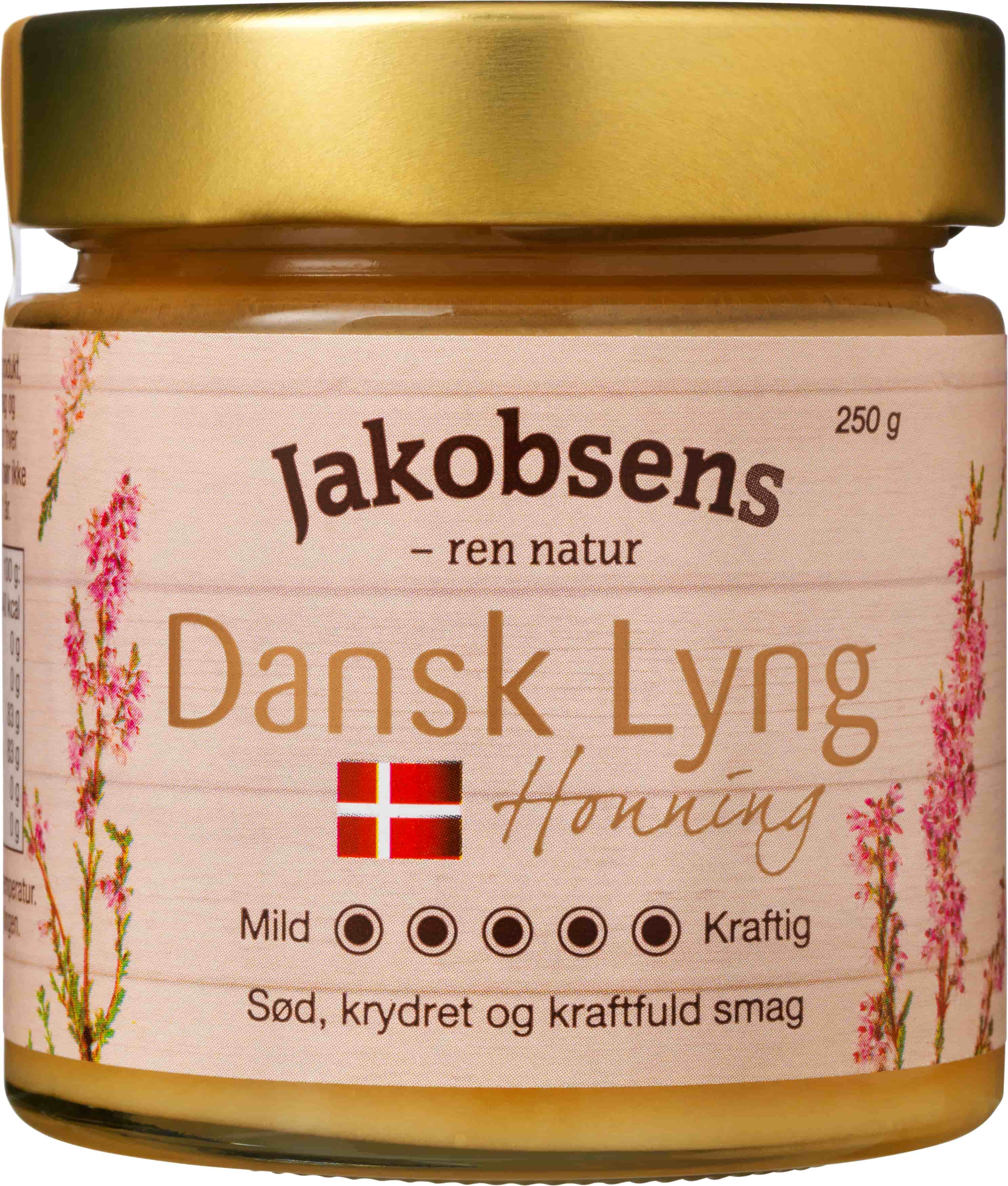 Jakobsens Dansk Lynghonning, 250g 