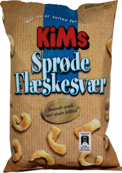 Kims sprøde Flæskesvær 95g