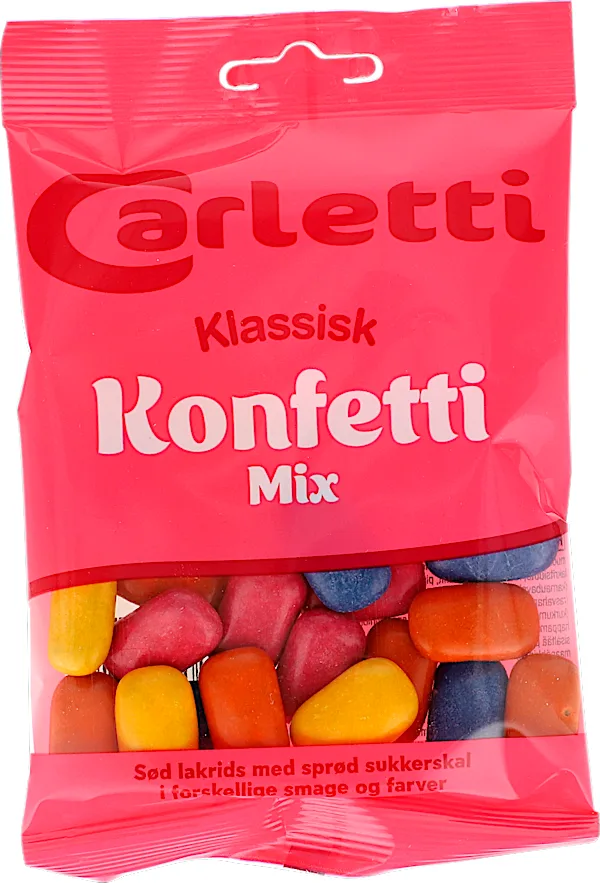 Carletti Konfetti mix, 70g
