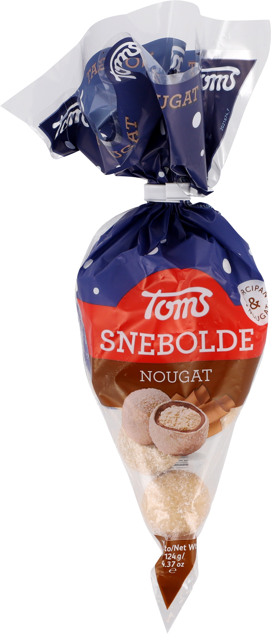 Toms Schneebälle  mit Nougat, 124g Toms Schneebälle  mit Nougat, 124g