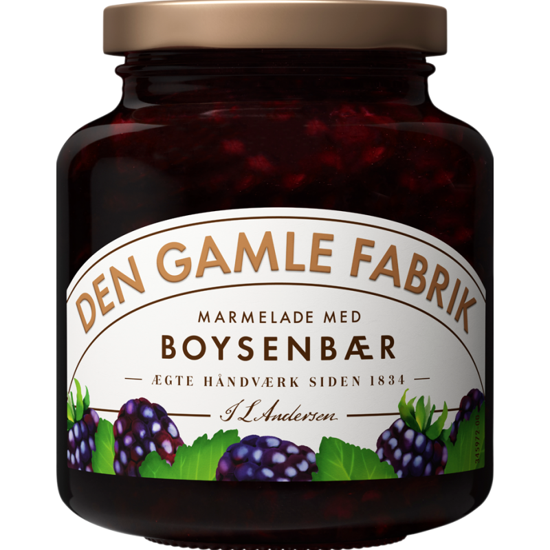 Den gamle Fabrik Boysenberry Marmelade 380 g