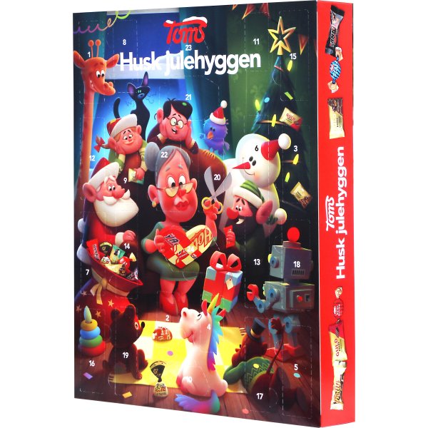 Toms Weihnachtskalender mit Süssigkeiten Toms Weihnachtskalender mit Süssigkeiten