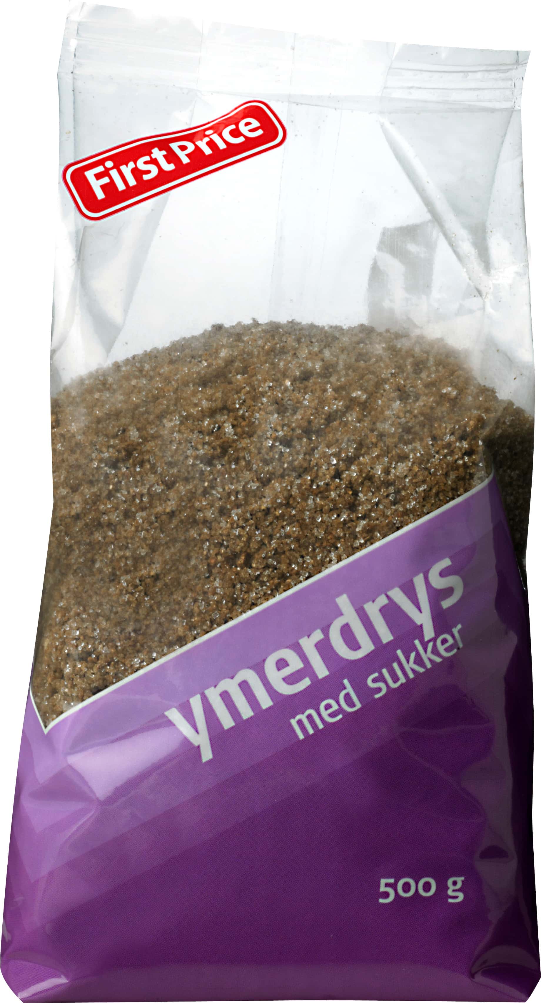 First Price ymerdrys - m/sukker, 500g