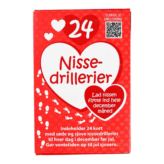 Nissedrillerier - 24 kort Nissedrillerier - 24 kort