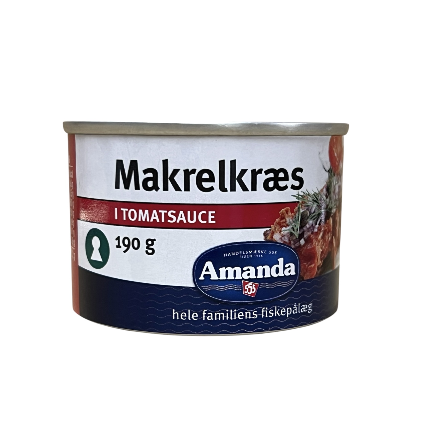 Amanda Makrel Kræs i tomato sauce 190g