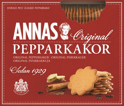 Annas Pepparkakor i æske, 300g