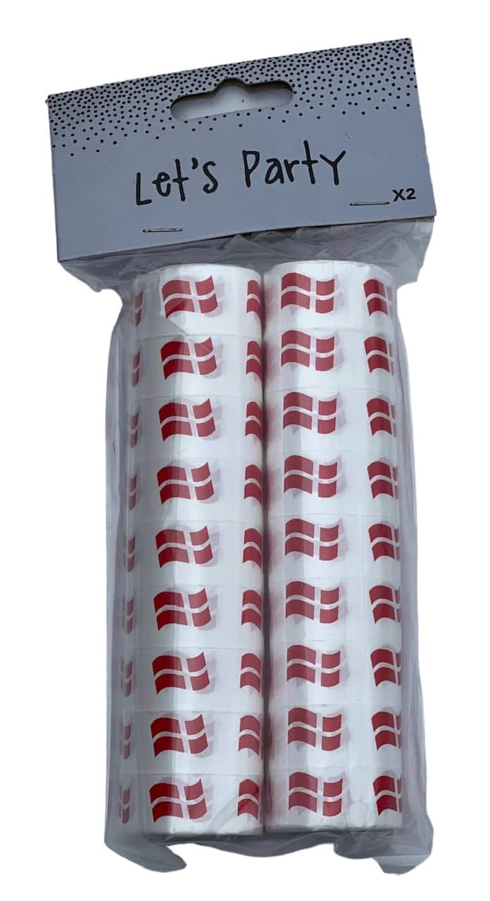 Serpentiner med flag Serpentiner med flag