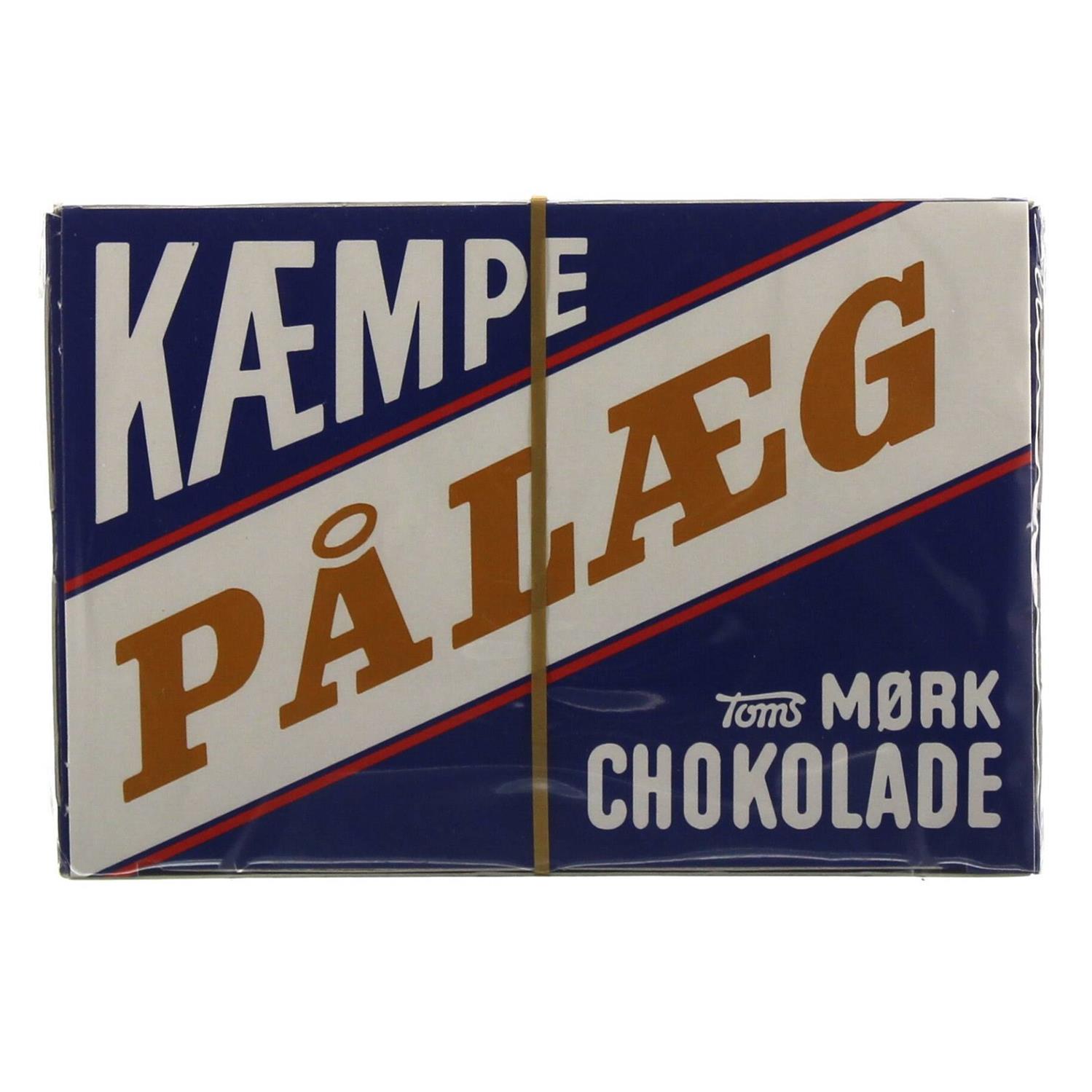 Toms pålægschokolade mørk 90g Toms pålægschokolade mørk 90g