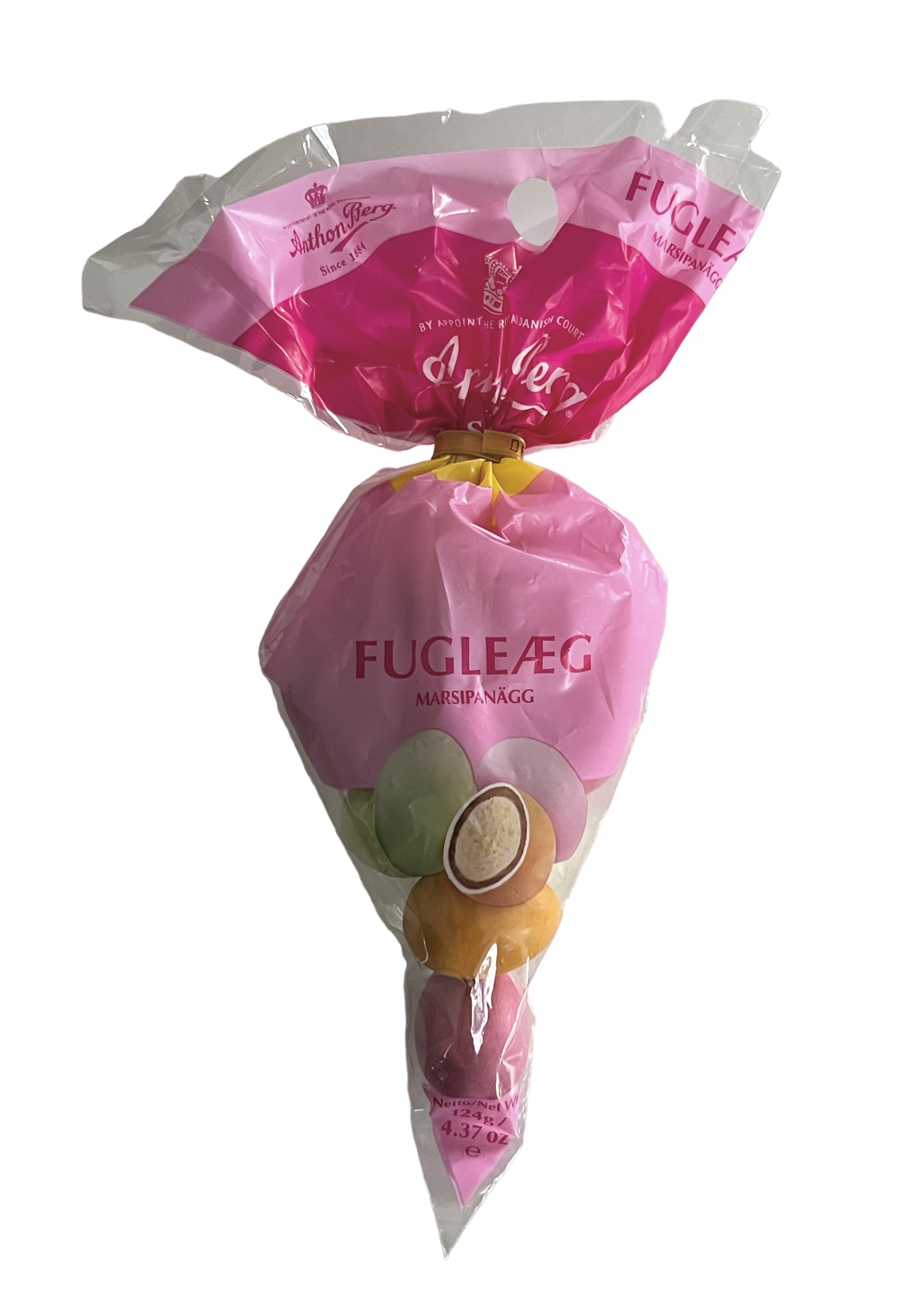 Anthon Berg marzipan Fugleæg 124g