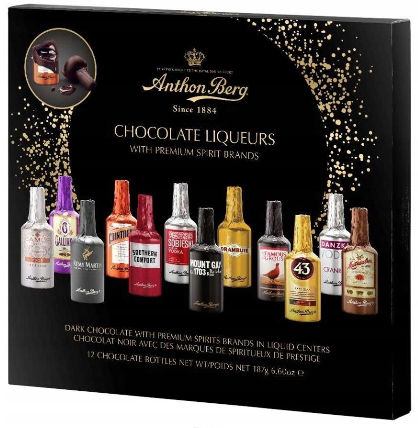 Anthon Berg Chocolate Liqueurs 187g Anthon Berg Chocolate Liqueurs 187g