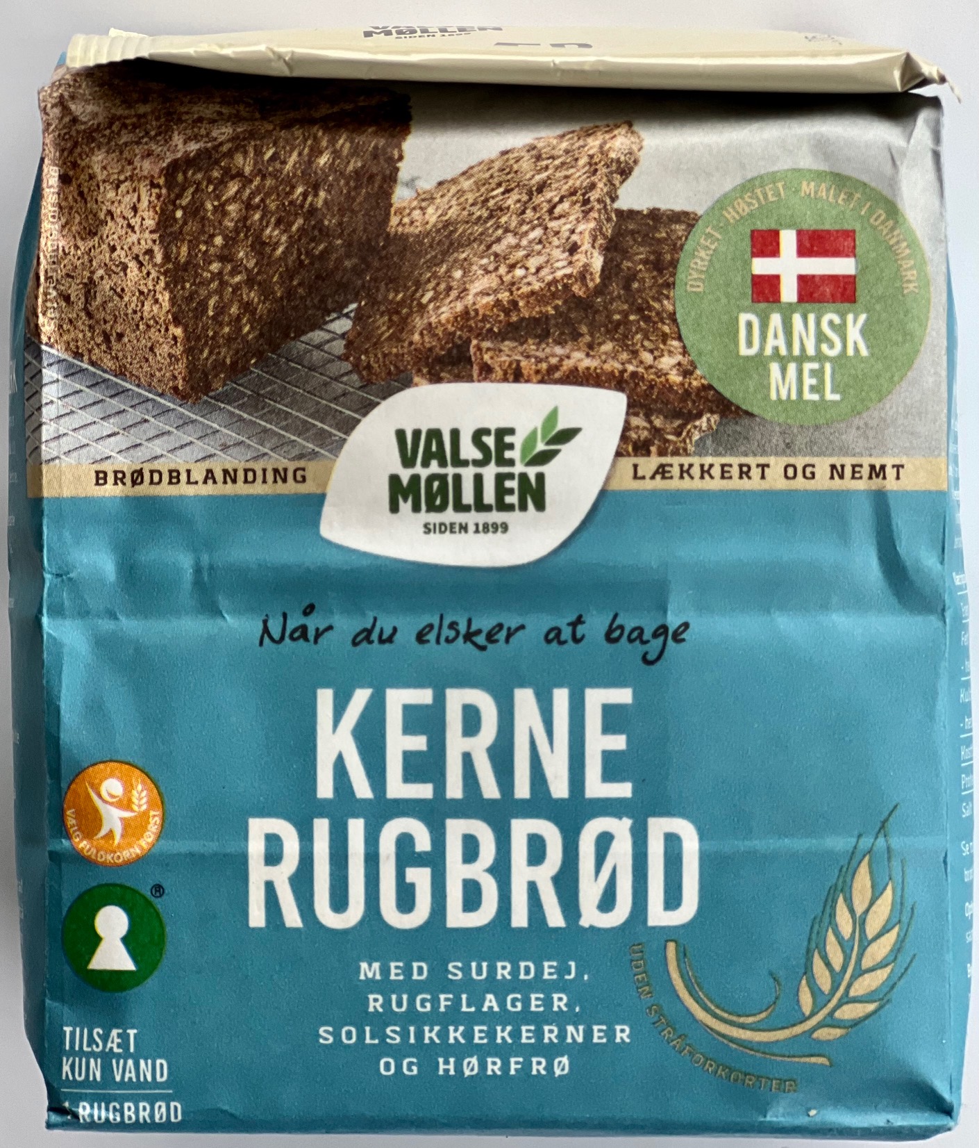 Valsemøllen Kernerugbrød 900g
