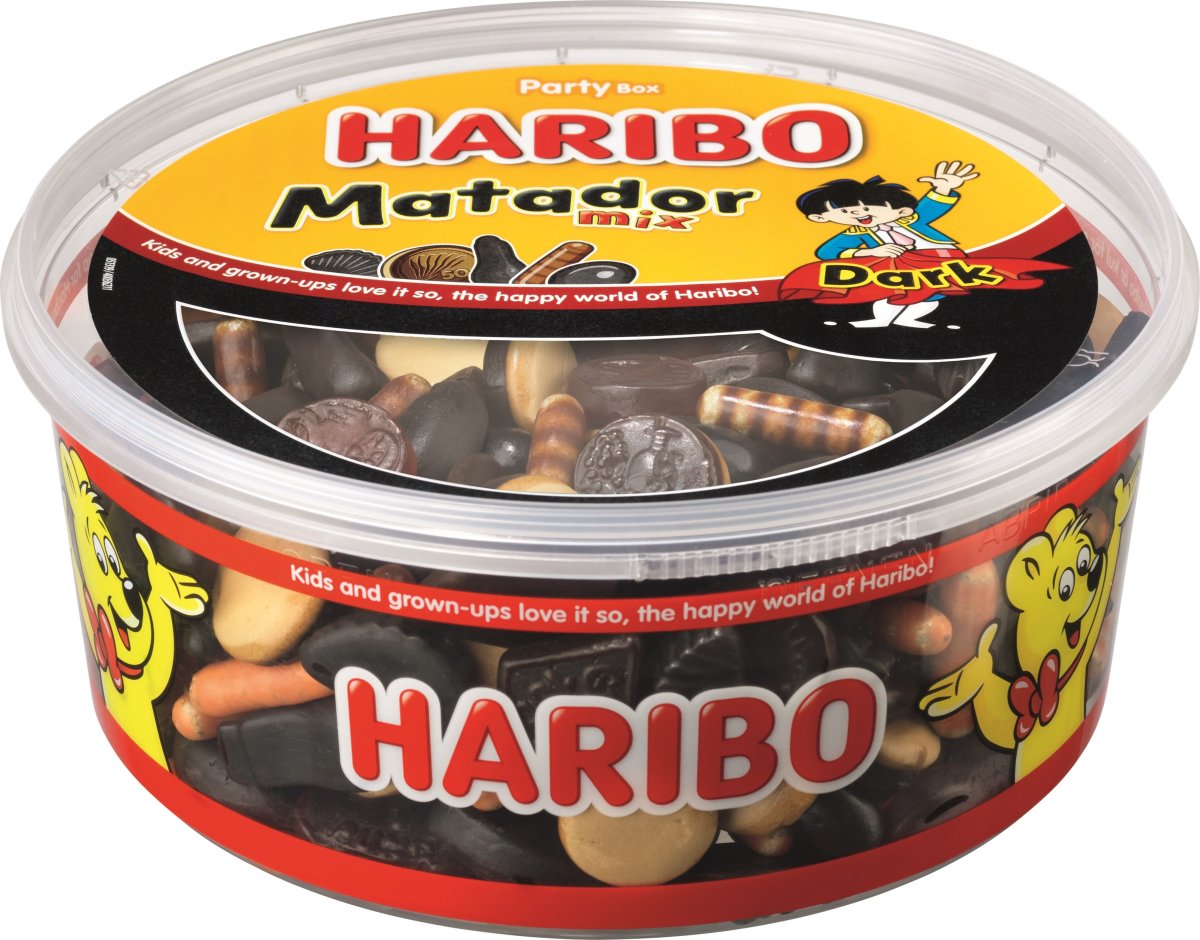 Haribo Matador mix Dark 900 g Haribo Matador mix Dark 900 g