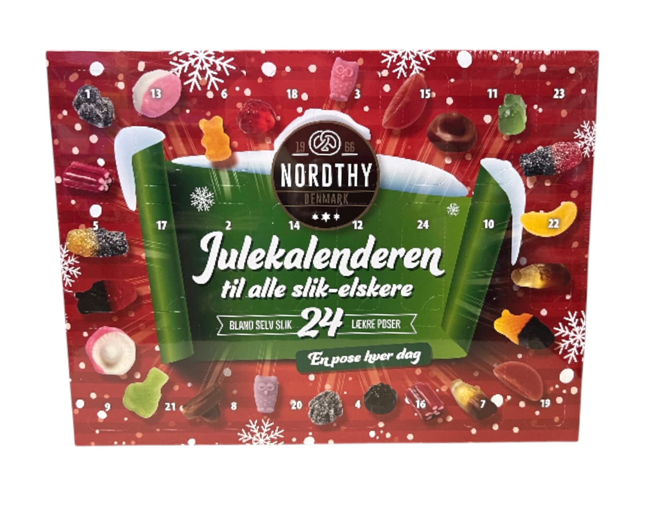Nordthy Candy Advent Calendar, 442g