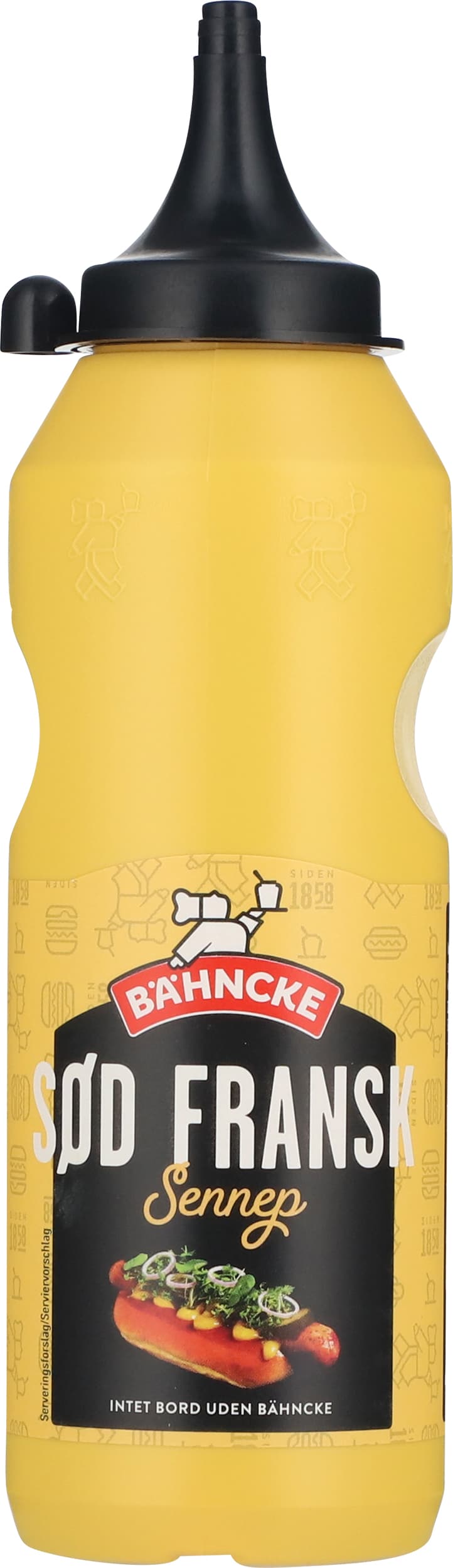 Bähncke sød fransk sennep, 425g