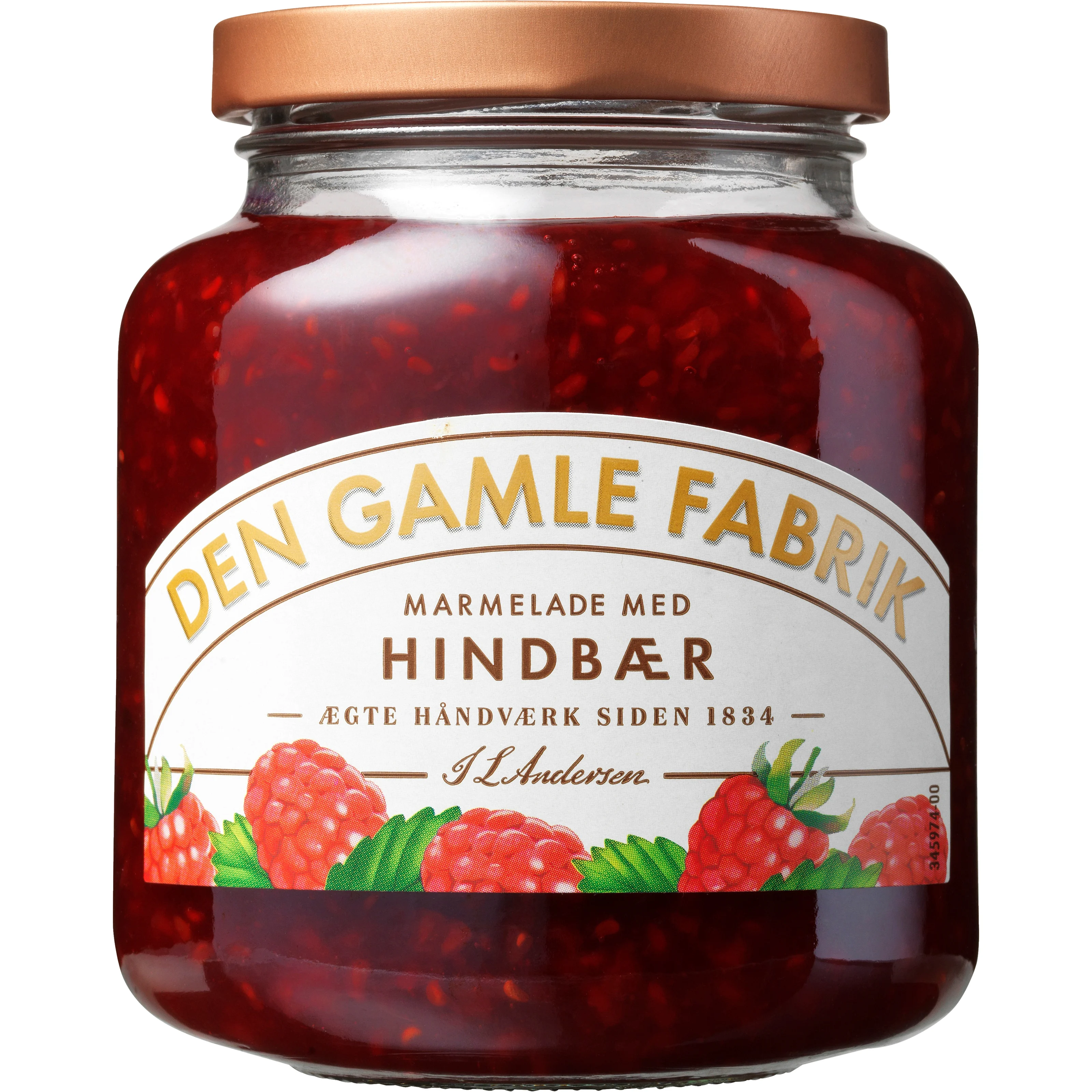 Den gamle Fabrik Raspberry Marmelade 380g