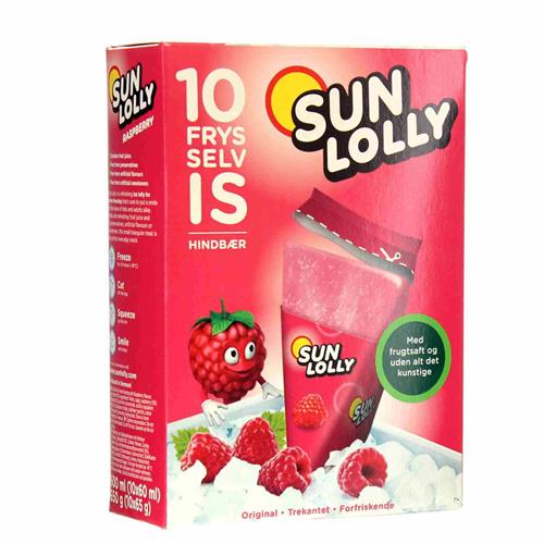 Sun Lolly Hindbær 8-pk Sun Lolly Hindbær 8-pk