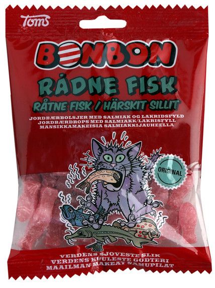 Bonbon Rådne Fisk 125 g Bonbon Rådne Fisk 125 g