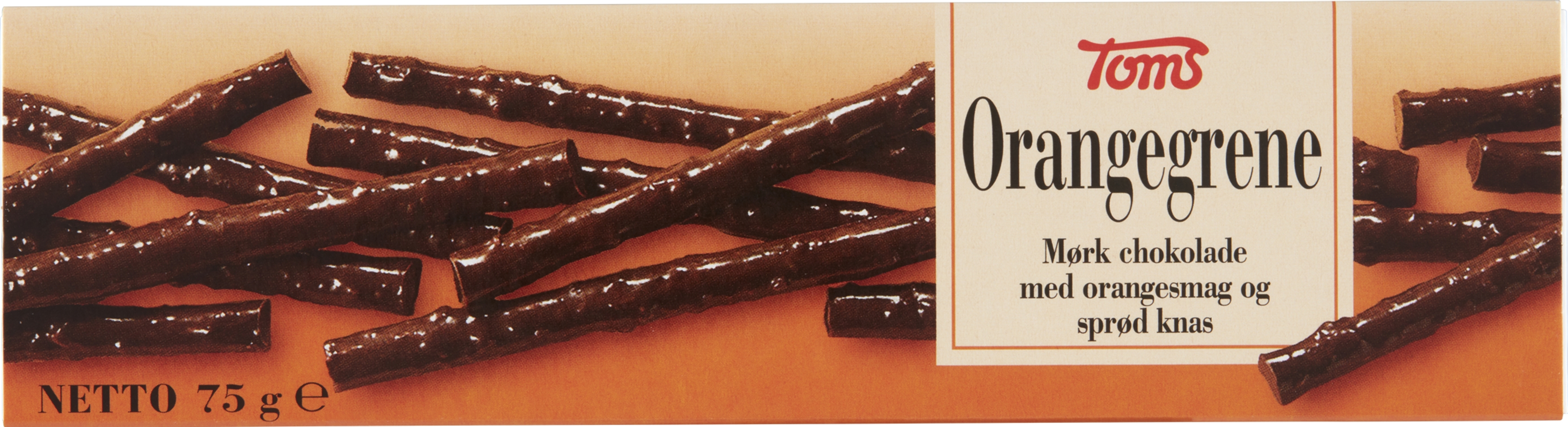 Toms  Orangegrene 75g Toms  Orangegrene 75g