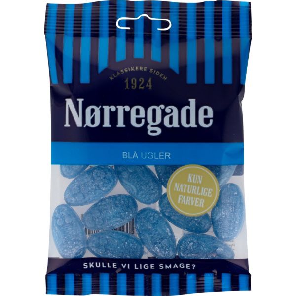 Nørregade blå ugler, 100g
