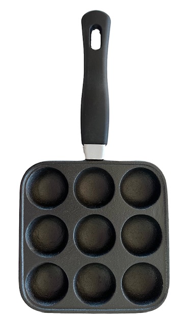 Æbleskivepande - square