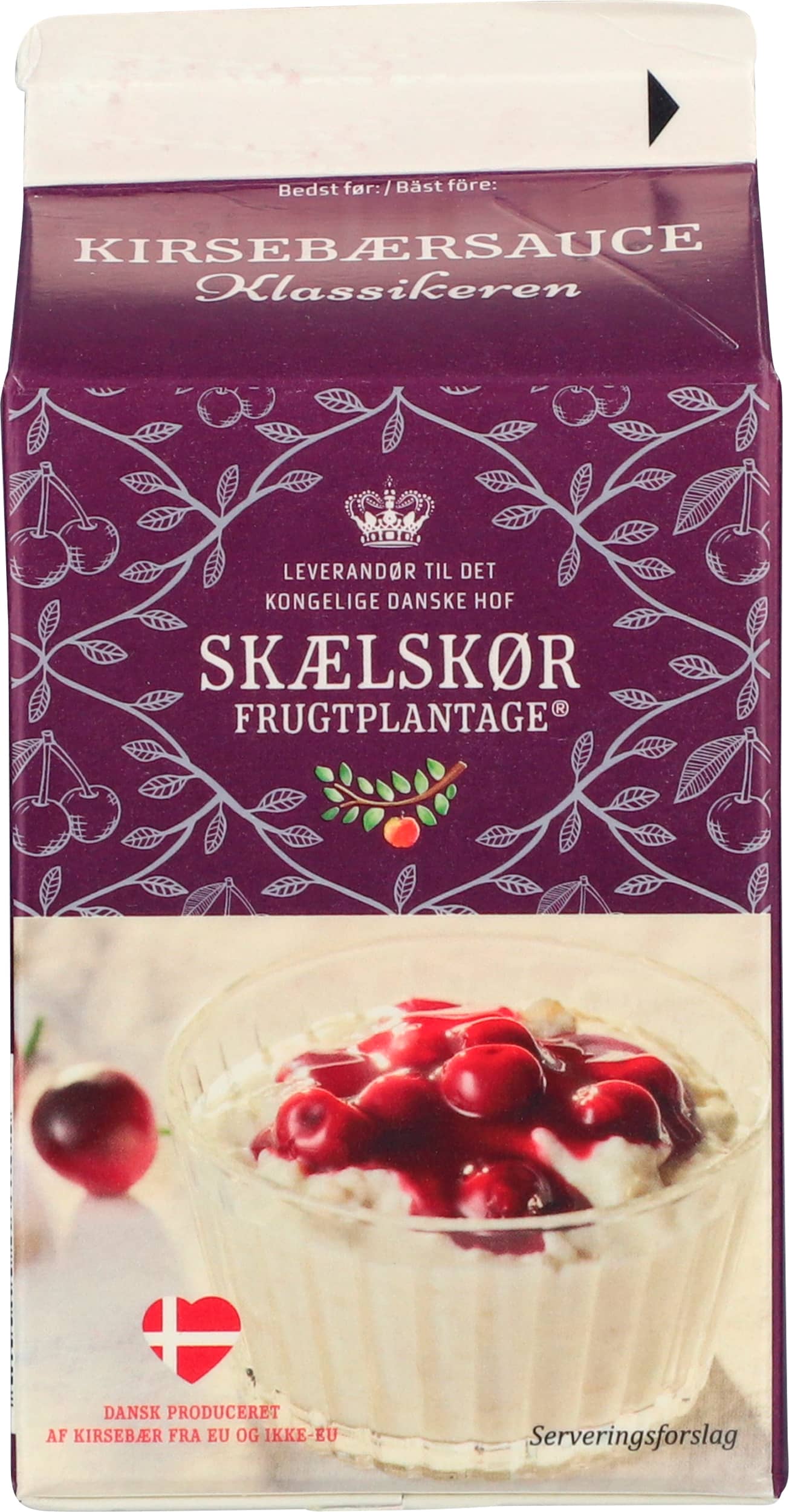Skælskør Kirsebærsauce 500g Skælskør Kirsebærsauce 500g