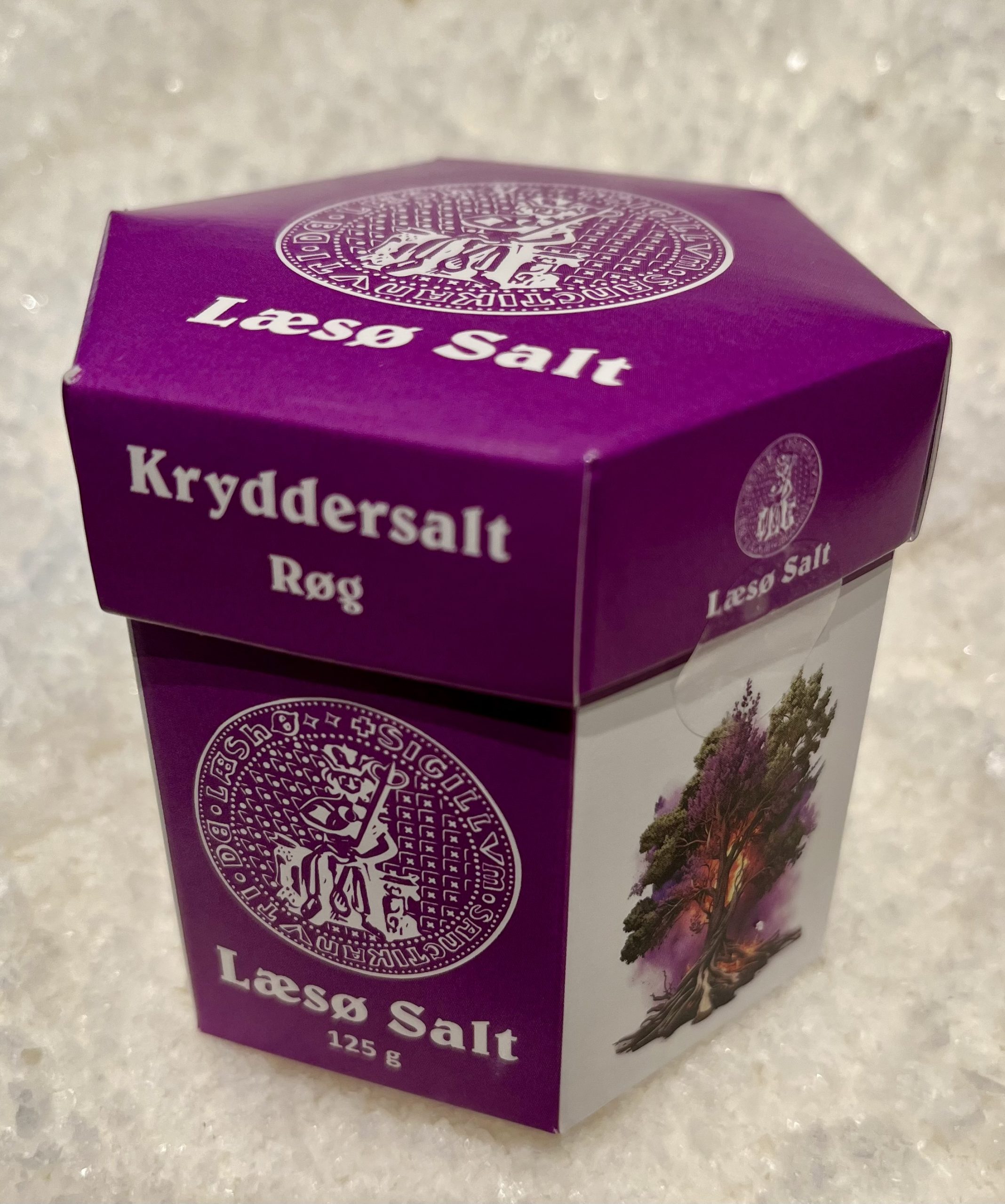 Læsø aromatic sea salt smoked 125 g Læsø aromatic sea salt smoked 125 g