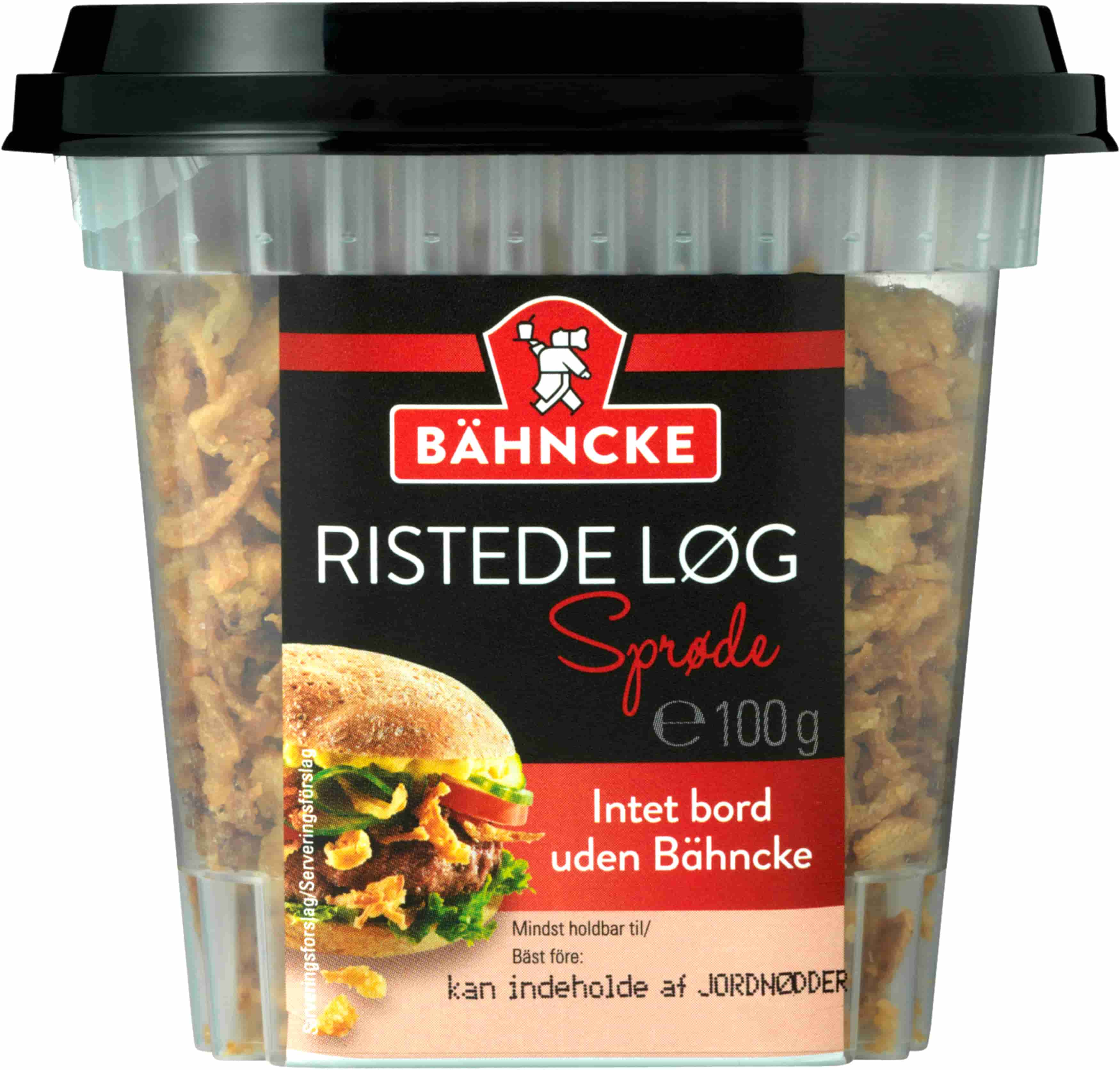 Bähncke ristede løg, 100g 