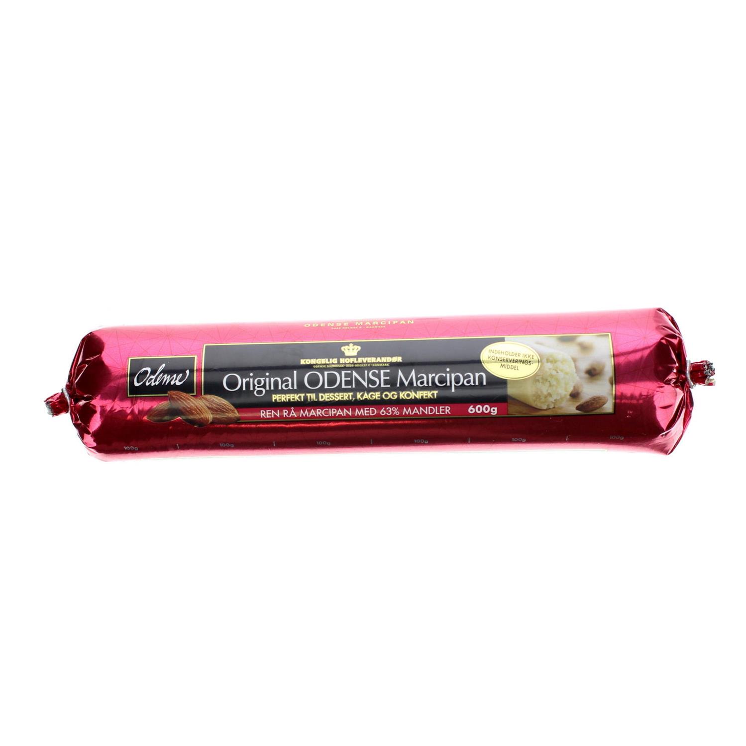ODENSE Pure Raw Marzipan 63% 600 g