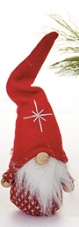 Norsk nisse med prikker - 18 cm Norsk nisse med prikker - 18 cm