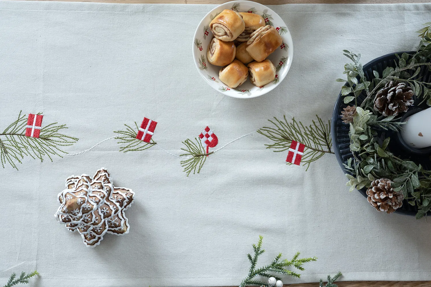 Weihnachtstischdecke