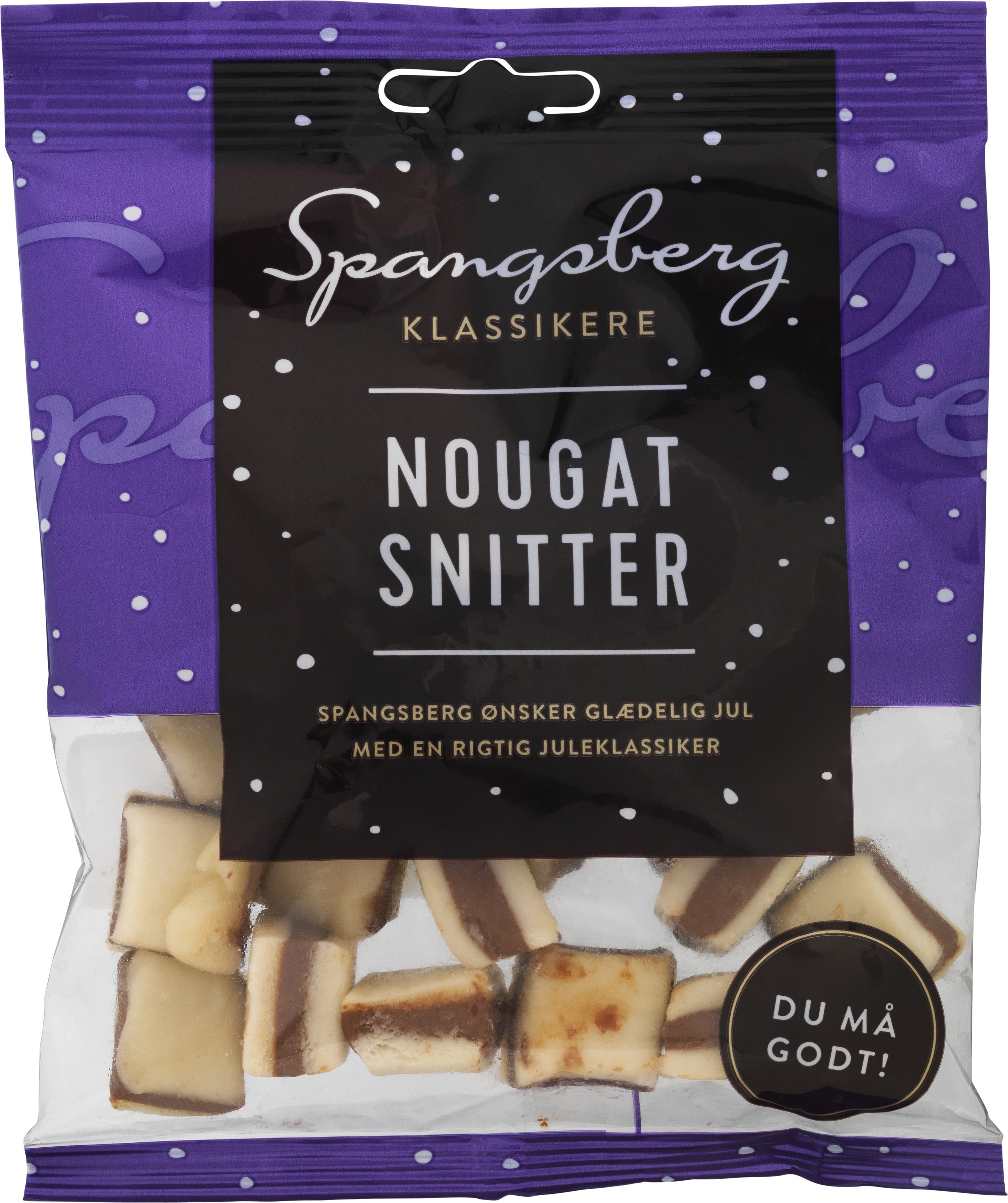 Spangsberg Nougat snitter 115g Spangsberg Nougat snitter 115g