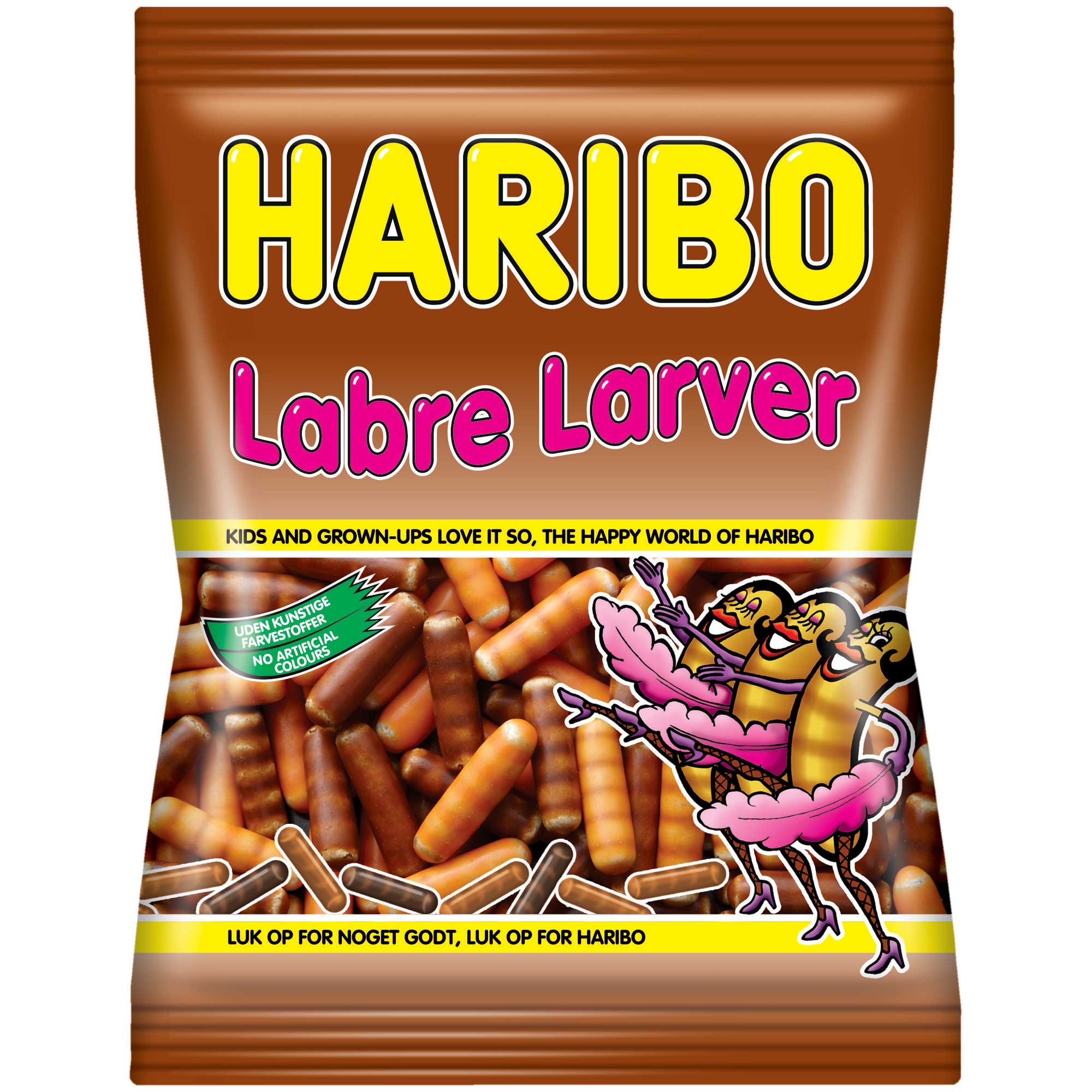 Haribo Labre Larver 325 g Haribo Labre Larver 325 g