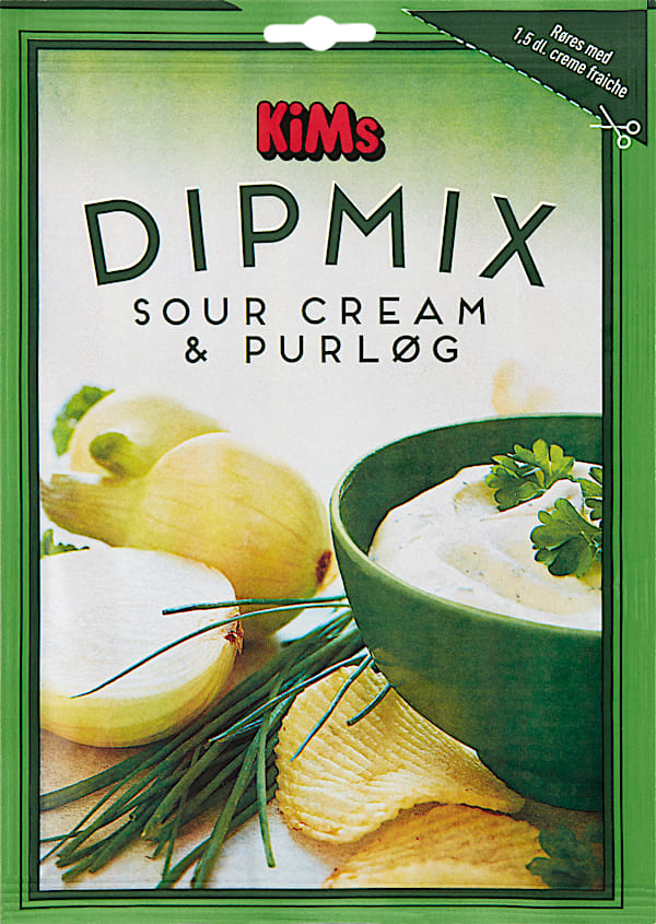 Dipmix Sour Cream og Purløg, 18g