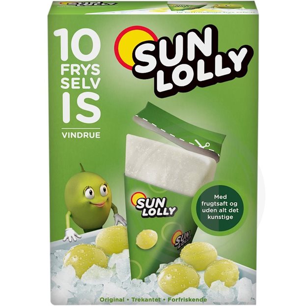 Sun Lolly Vindrue 8 stk Sun Lolly Vindrue 8 stk