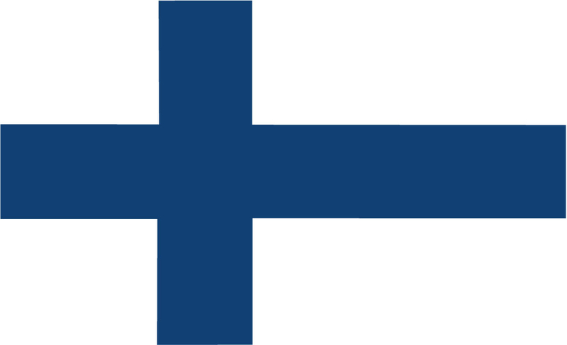 Finsk flag 90 x 150 cm Finsk flag 90 x 150 cm