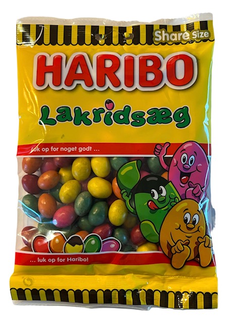 Haribo Lakridsæg 325g