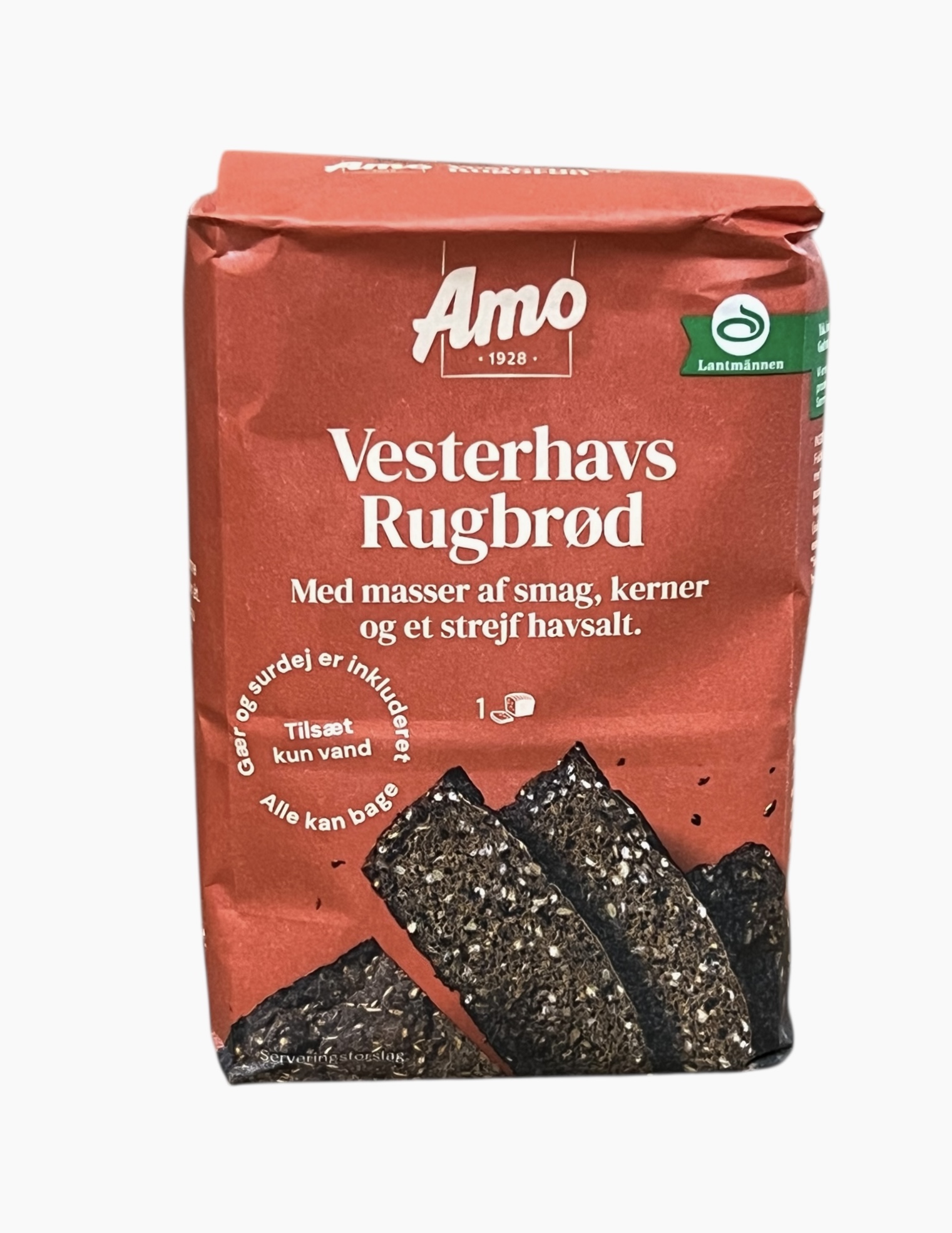 Amo Vesterhavs Rugbrød 900g