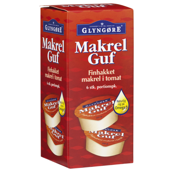 Glyngøre Makrel Guf 6x22g